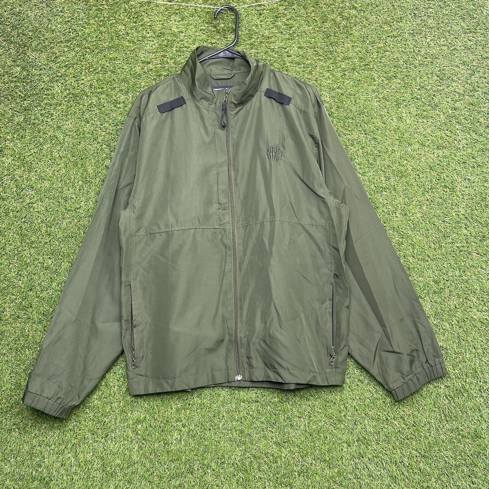 5.11 Tactical Windbreaker Jacket Mens Medium 109614 Lightweight Full Zip Green